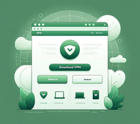 Step 1 to connect on Cyberghost VPN for China, tap the button to connect to VPN